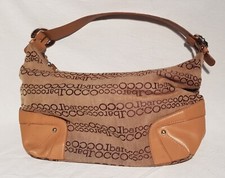 Borsa roccobarocco in tessuto e pelle anni 2000 / autentica