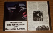 Rara Pubblicità Fotocamera