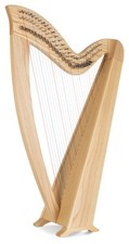 Arpa celtica legno di - legno,