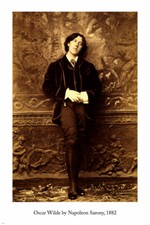 drammaturgo OSCAR WILDE poster