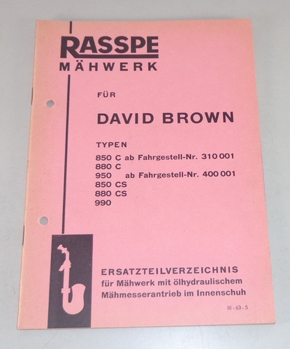 Catalogo ricambi rasspe - catalogo,
