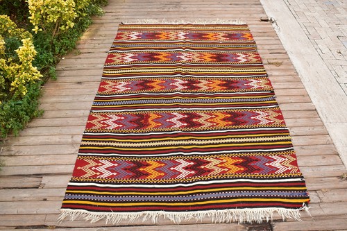 Tappeto kilim turco x94 - tappeto, 55''x94''
