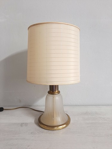 Lampada tavolo ottone e - in,