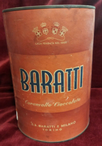 Scatola latta baratti - in,