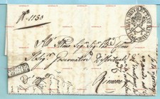 storia postale: Prefilatelica Polizia Distretto di RIMINI - 1824