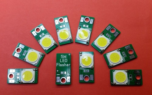 Lampeggiatore led con chip - led,