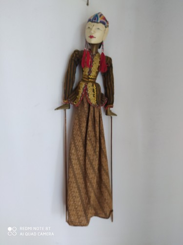 Burattino marionetta bastone - a,