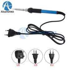 Saldatore Pistola Elettrica Temperatura Regolabile 60W Kit Filo Saldatore