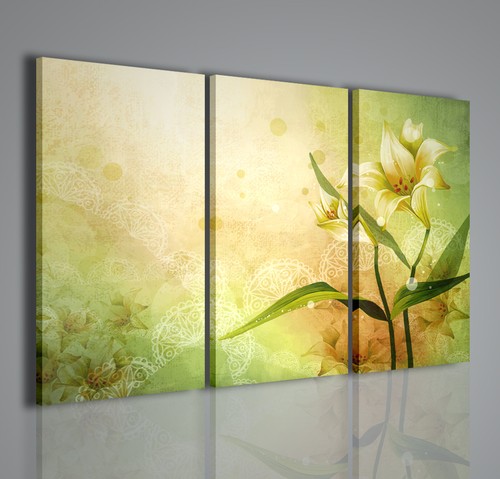 Quadri moderni vector flower - quadri,