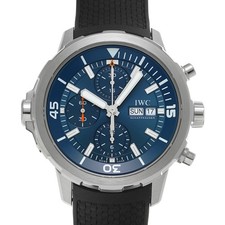IWC Aquatimer Cronografo Spedizione Jacques-Yves Cousteau IW376805 Blu WAT...