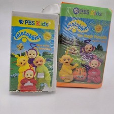 Vtg Teletubbies VHS Lot 2 The
