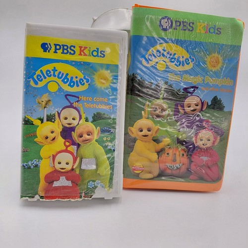 Vtg teletubbies vhs lot the - teletubbies, 2