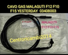 CAVO GAS MALAGUTI F12 ARIA F12