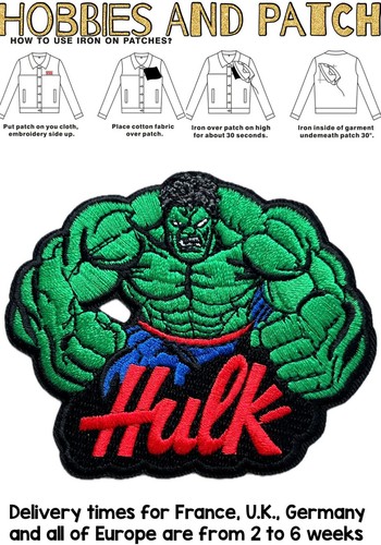 Patch hulk toppa termoadesiva - toppa,