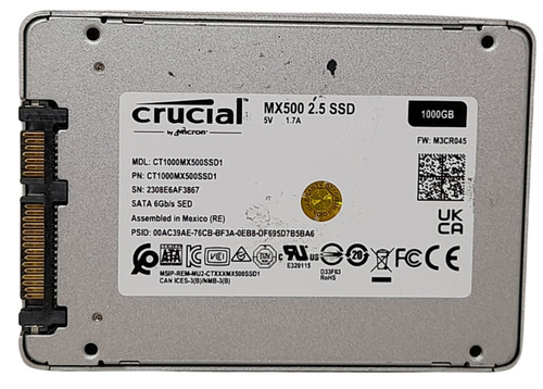 Ssd crucial mx500 - ssd,