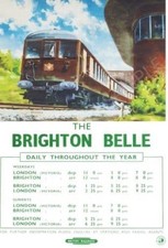 Cartolina Brighton Belle Train