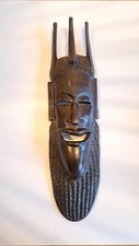 Maschera africana, targa da