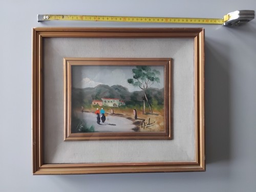 Quadro dipinto olio - su, tavola