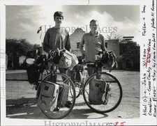 1985 Foto stampa ciclisti
