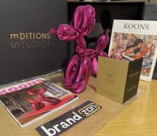 JEFF KOONS Balloon Dog Rosa L