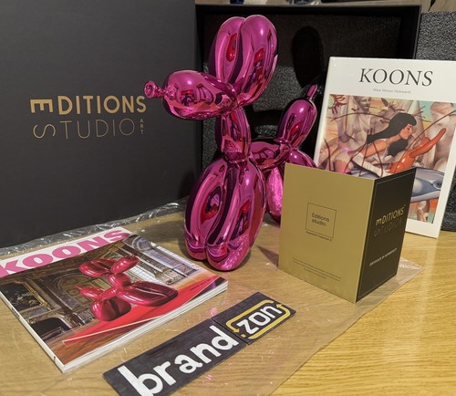 Jeff koons balloon dog rosa - balloon, l