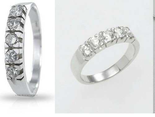 Anello veretta argento 925 - anello,
