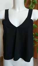 Moda top nero estivo firmato Souvenir M 