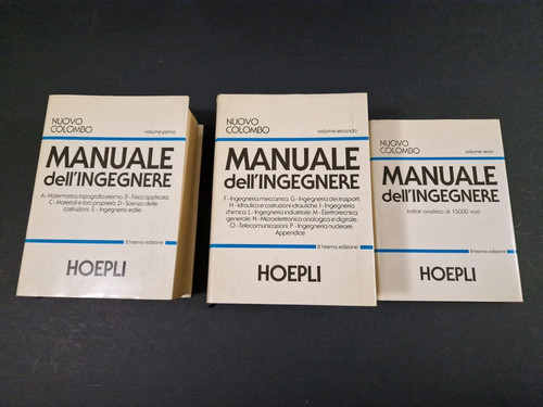 Manuale dell ingegnere - manuale, dell'ingegnere