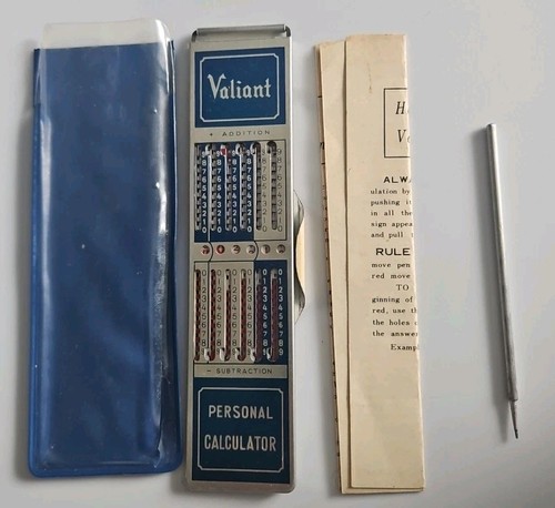 Valiant calcolatrice personale - calcolatrice,