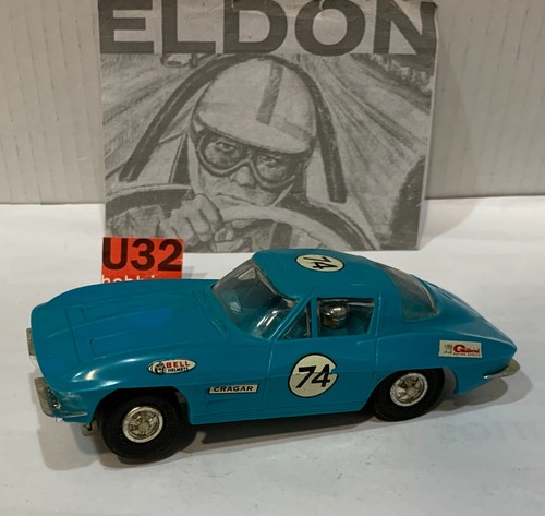Slot car eldon r3102 corvette - r3102,