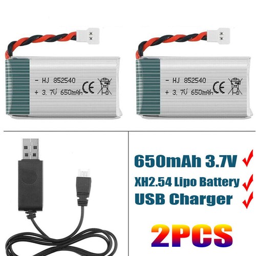 2pcs lipo batteria - 2pcs, 3.7v