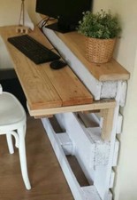 Tavolino consolle con bancali