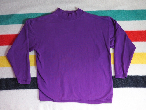 Felpa collo alto pullover