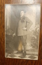 Antica foto d'epoca 9 x 14 militare uniforme bersagliere Livorno 