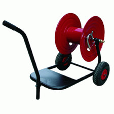 carrello avvolgitubo con base