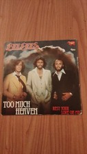 7"  45 GIRI BEE GEES TOO MUCH HEAVEN RSO 2090 331 VG+/VG+ ITALY PS 1978 SPA