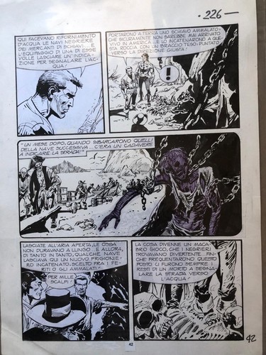 Zagor tavola originale di - ,