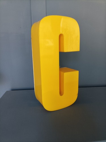 Lettera vecchia insegna - lettera,