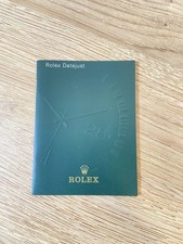Libretto Rolex Datejust Anno 2000/2004/2005/2010