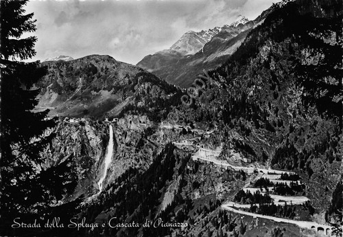 Cartolina strada dello - strada,