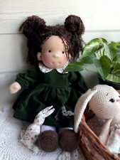 Bambola di stoffa-pezza stile