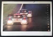 Poster stampa Martini Racing 1984 Lancia LC2 24 H Le Mans 40 x 59 cm