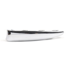 Per Fiat 500 LOUNGE 2016-2020Sinistro Cromato Modanature Paraurti Anteriore ABS