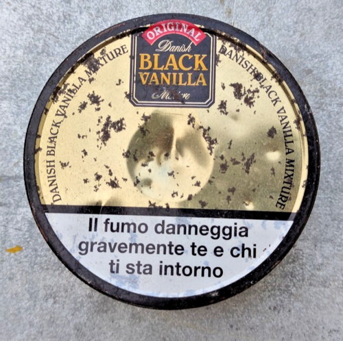 Scatola latta tabacco pipa - latta,
