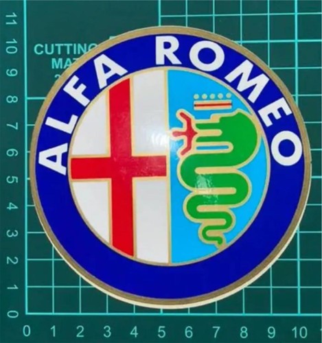 Alfa romeo sticker - alfa, romeo/sticker