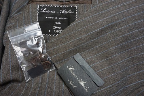 Sartoria attolini marrone blu - sartoria,