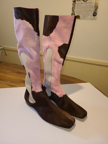 Stivali fendi donna stile pony - stivali,