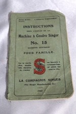 Carnet d'instructions Machine