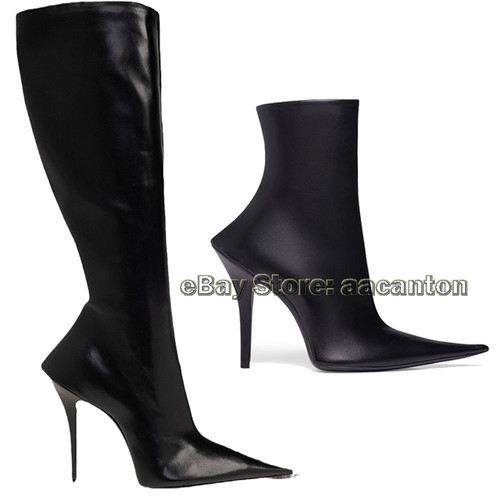 Stivali stiletto sexy - a, punta
