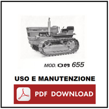 Trattore cingolato FIAT OM 655